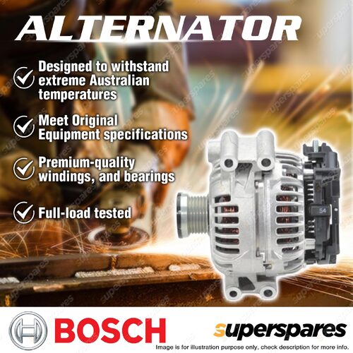 Bosch Alternator for BMW 1 Ser 130i E87 3 Ser 323i 325i 330i E90 E91 155 Amp