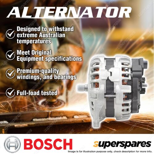 Bosch Alternator for Fiat Ducato 250 290 3.0 D Diesel 130KW 4cyl 2011-On 150 Amp