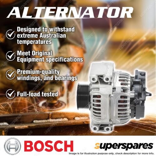 Bosch Alternator for Toyota Hiace KDH 200 205 206 220 225 TRH 201 221 R 80 Amp