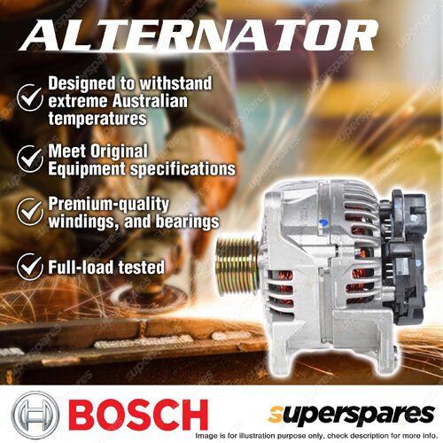 Bosch Alternator for DAF LF 45 55 FA FAN FT 6691cc 5880cc 2001-On 90 Amp