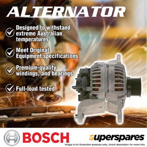 Bosch Alternator for Volvo 7700 8700 9700 9900 B12 FH 12 06/2001-On 110 Amp