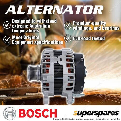 Bosch Alternator for Volkswagen Caddy California Crafter 35 50 Golf MK7 Multivan