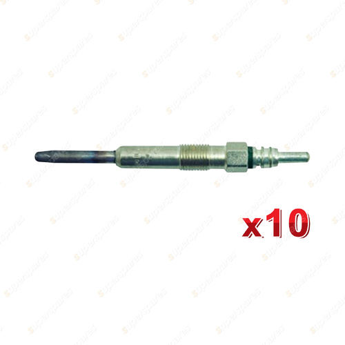 10 x Bosch Glow Plugs for Volkswagen Touareg V10 TDI 7L 4.9L 2004-2006