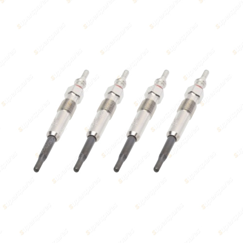 4 x Bosch Glow Plugs for Skoda Octavia 1Z 1.9L 2.0L BXE BMM I4 8V 2006-2011