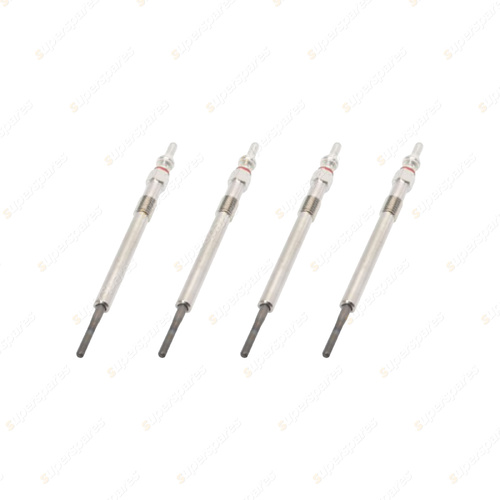 4 x Bosch Glow Plugs for HSV Colorado Sportscat RG 2.8L LWN I4 16V 2018-On