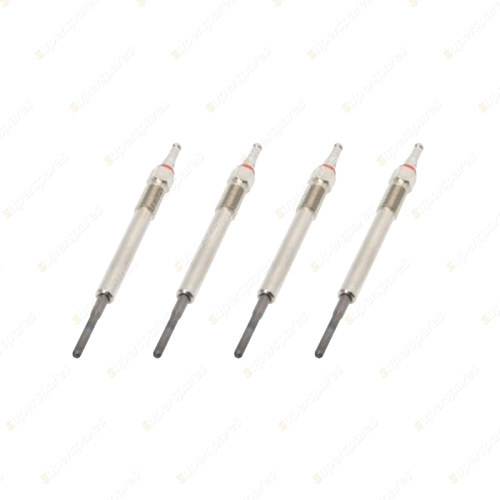 4 x Bosch Glow Plugs for Chrysler Sebring JS 2.0L ECD I4 16V 2007-2010