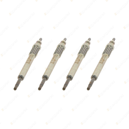 4 x Bosch Glow Plugs for Hyundai HD45 iX35 HD LM Santa FE DM CM 2.0L 2.2L I4