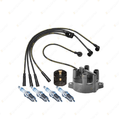 Bosch Ignition Kit for Ford Festiva WD 1.3L 1.5L 47Kw 67Kw Double Iridium