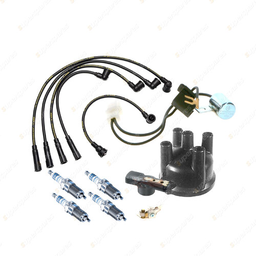 Bosch Ignition Kit for Ford Courier 2.0L 58Kw Ute 11/1982-08/1985 Platinum