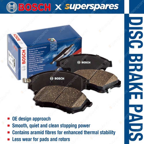 4 x Front Ceramic Bosch Brake Pads for Nissan Dualis Qashqai J10 X-TRAIL T31