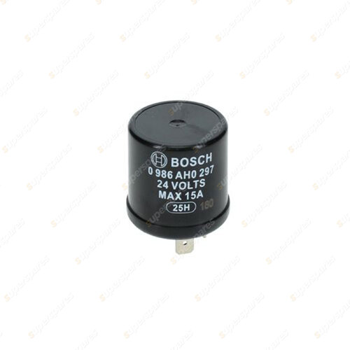 Bosch Turn Signal Flasher 0986AH0297 - Height 46mm Operating Mode Electric