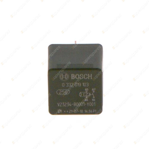 1 x Bosch Main Relay 0332019103 - 4 Pin 16 Ohm Rated Current 30A Voltage 12V