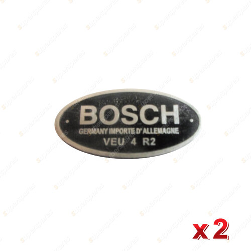 2 x Bosch Type Labels 1901100001 - High Performance and Reliability