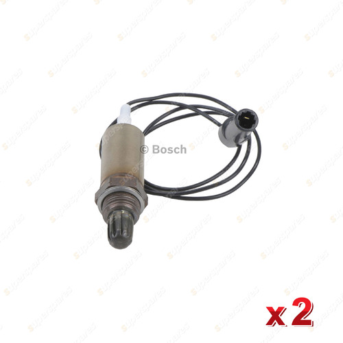 2 Bosch Oxygen Sensors for Mitsubishi Lancer CA CB CC C63A Libero L300 Starwagon