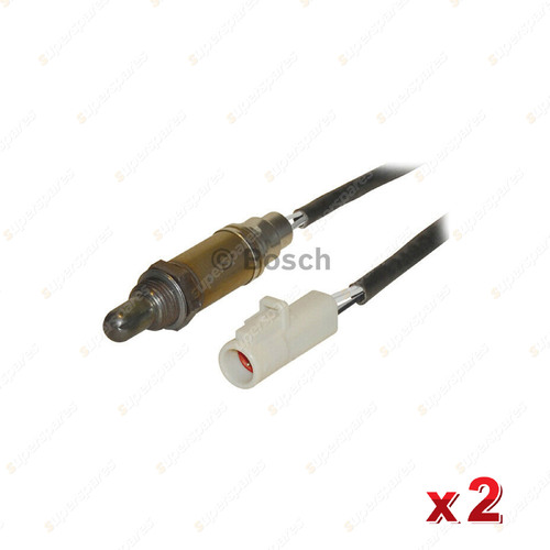 2 x Bosch Oxygen Lambda Sensors for Ford Escape BA ZA ZB ZC EP3WF EPFWF 3.0L SUV