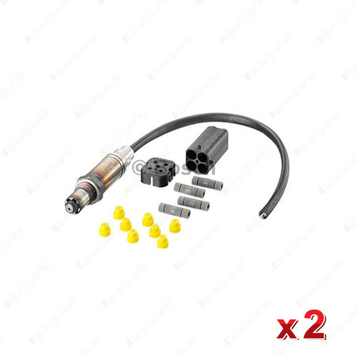 2 x Bosch O2 Oxygen Sensors for Mazda 121 Revue DB Millenia TA 1.3 1.5 2.3