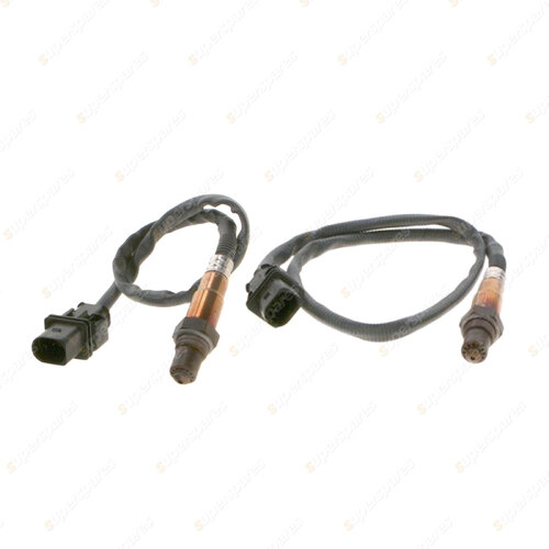 2x Bosch Pre-Cat Oxygen Lambda Sensors for BMW 120I E87 E88 320I E93 E92 E90 E91