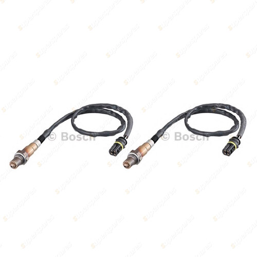 2x Genuine Bosch Oxygen Lambda Sensors for Benz A140 A160 A190 W168 from J568590