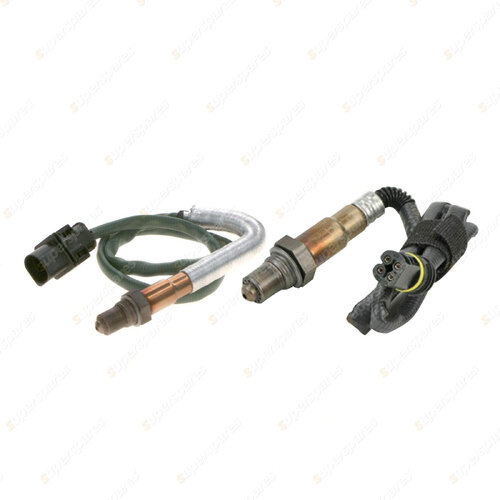 2 x Genuine Bosch Oxygen Lambda Sensors for Benz C180 C200 W204 S204 1.6 1.8L