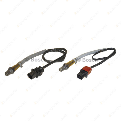 2 x Bosch Pre-Cat Oxygen Lambda Sensors for Volkswagen CC Passat B6 B7 3.2L 3.6L