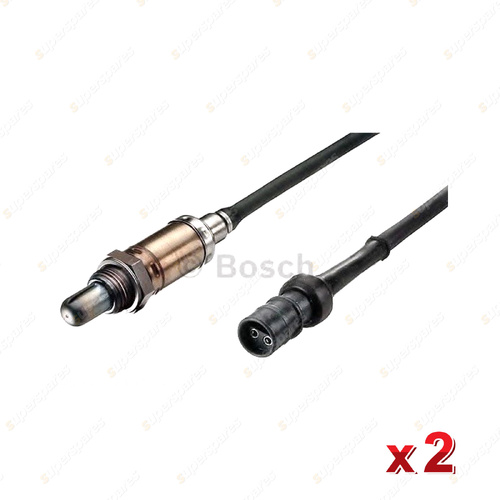 2 x Bosch Oxygen Lambda Sensors Pre-Cat for Volkswagen Touareg 7L 4.9L AYH V10