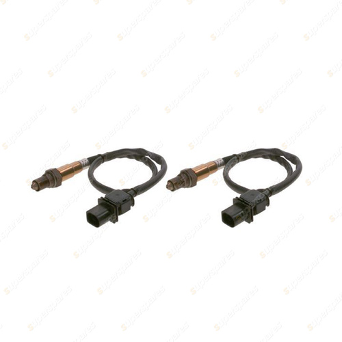 2 x Bosch Oxygen Lambda Sensors Pre-Cat for Holden Captiva CG CD26 DD26 3.2L V6