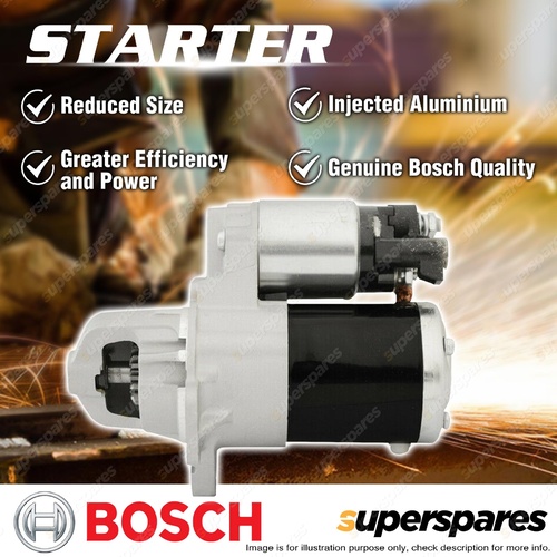 Bosch Starter Motor for Holden Caprice Commodore VF 3.0L 3.6L 2014 - 2016