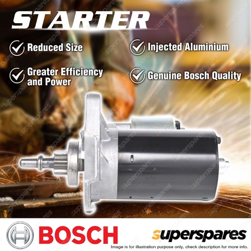 Bosch Starter Motor for Audi A3 8L 1.6L 1.8L AEH AGN AGU 05/1997-06/1998