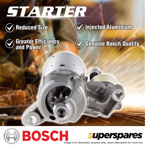 Bosch Starter Motor for Audi A4 B8 8K A5 8T 8F A6 C7 4G A7 4G A8 D4 4H Q5 8R Q7