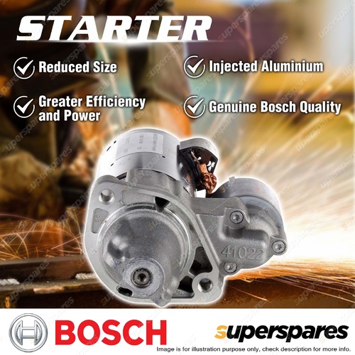 Bosch Starter Motor for Mercedes Benz C63 AMG CL500 CL63 AMG CLS 500 63 AMG E500