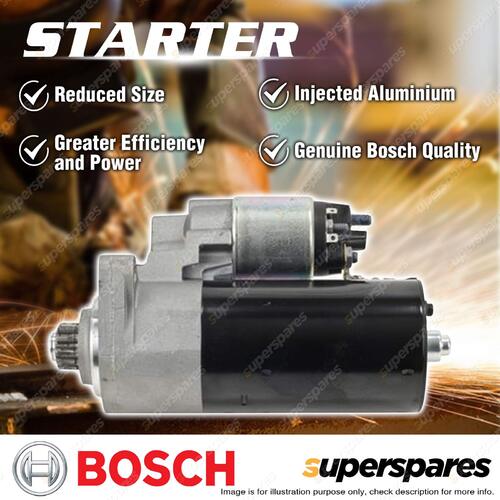 Bosch Starter Motor for Porsche Cayenne 9PA 4.5L 8cyl SUV Turbo 2002 - 2007