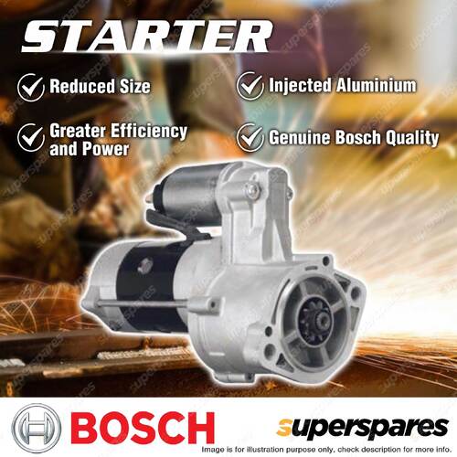 Bosch Starter Motor for Hyundai H100 GL 2.6L D4BB I4 8V SOHC Van Truck 1997-2004