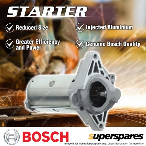 Bosch Starter Motor for Nissan Navara D23 NP300 X-Trail T31 2.0L 2.3L I4 16v