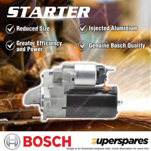 Bosch Starter Motor for Alfa Romeo 147 937 159 939 1.9L JTDM 09/2004-11/2011