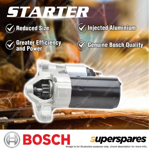 Bosch Starter Motor for Citroen BX C4 Grand Picasso C5 DS4 DS5 Xantia Xsara