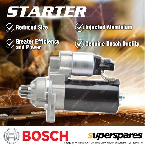 Bosch Starter Motor for Volkswagen Golf V 1K1 VI AJ5 Eos 1F Jetta 1K2 Multivan