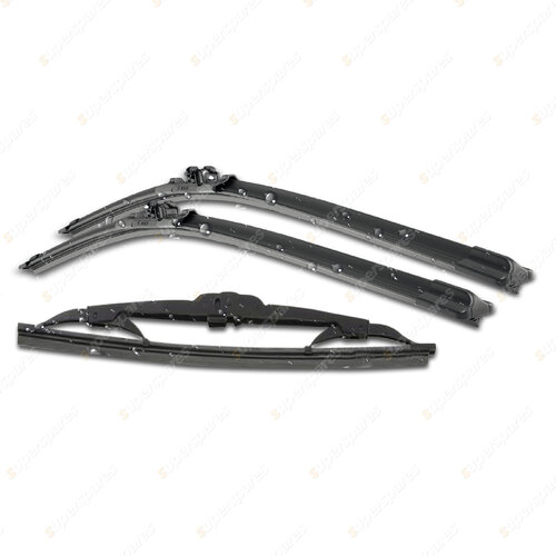 Bosch Aerotwin Plus Wiper Blade Set for Audi A6 Allroad 4BH C5 1/2001-8/2005