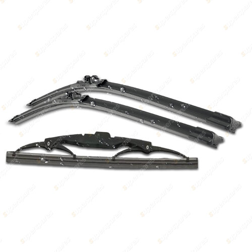 Bosch Aerotwin Plus Wiper Blade Set for Audi RS6 Avant 4F5 C6 4/2008-8/2010