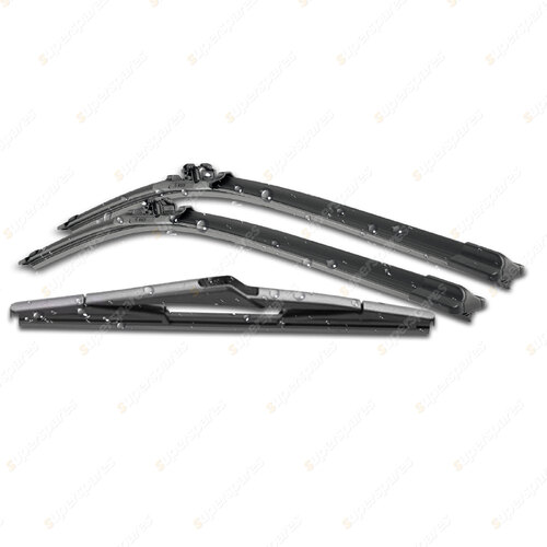 Bosch Aerotwin Plus Wiper Blade Set for Holden Astra Hatchback AH 3/2004-3/2007