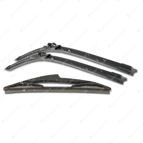 Bosch Aerotwin Plus Wiper Blade Set for Alfa Romeo Giulietta 940 4/2010-Onward