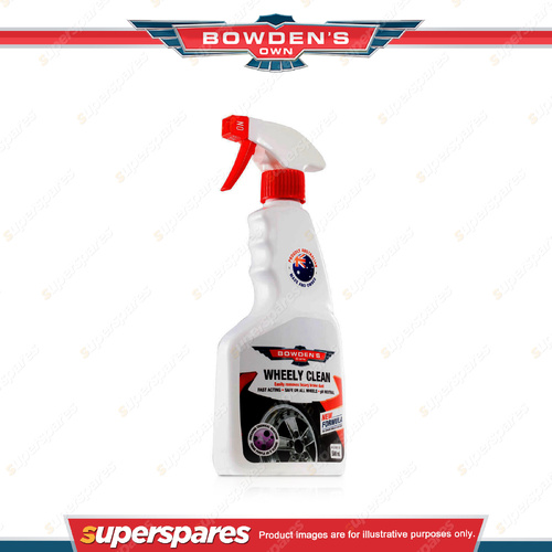 1 x Bowden's Own Wheely Clean V2 Wheel Cleaner Spray 500ml Brake Dust