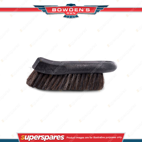 1 x Bowden's Own Soft Bristle Plush Brush - Solid Plastic Construction