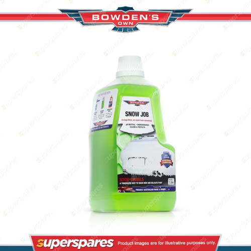 1 x Bowden's Own Snow Job Touch-Less Pre-Wash Snow Foam 2L - pH Neutral Formula