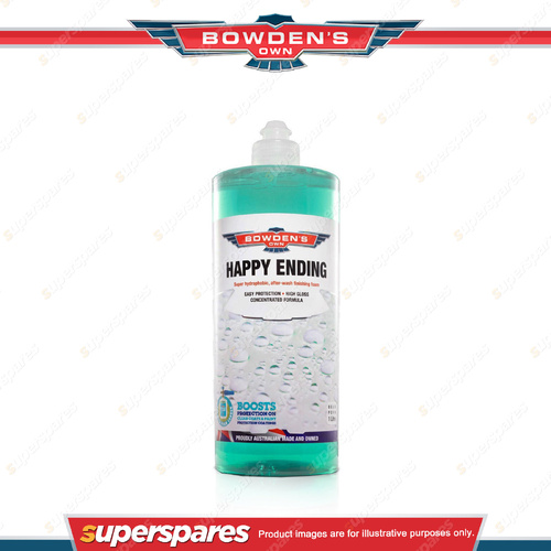 1 x Bowden's Own Happy Ending Super Hydrophobic After-Wash Finishing Foam 1L