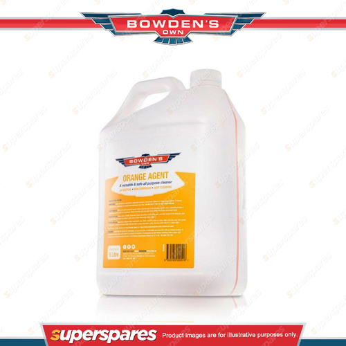 1 x Bowden's Own Orange Agent All Purpose Cleaner 5L - Water Based Formula