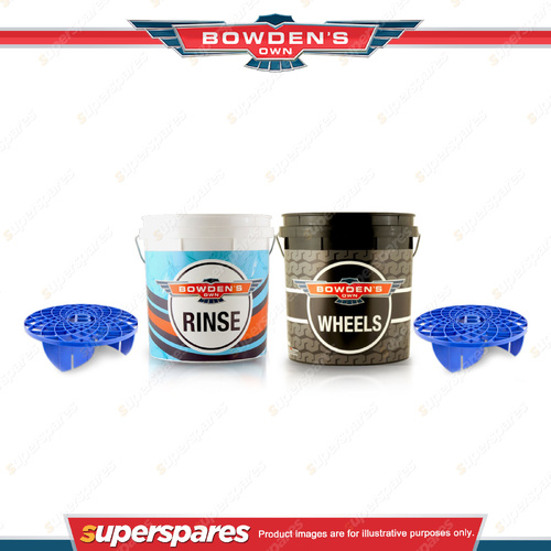 1 x Bowden's Own Rinse and Wheels Bucket Kit - Solid Construction