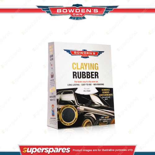 1 x Bowden's Own Fine Clay Rubber Big - Super Fine Grade Specialised Rubber