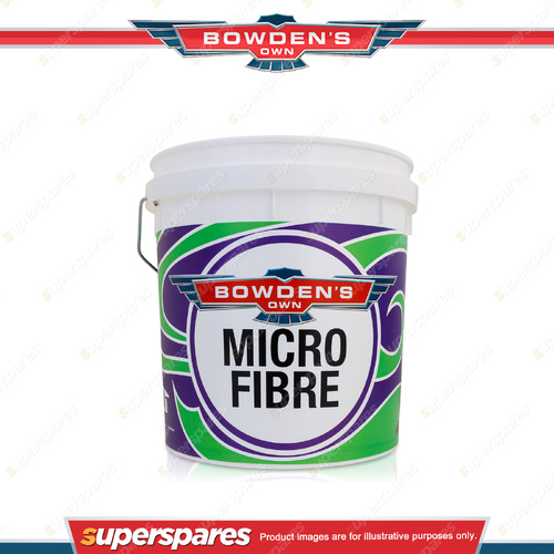 1 x Bowden's Own Microfibre Bucket Without Lid - 15L Capacity Solid Construction