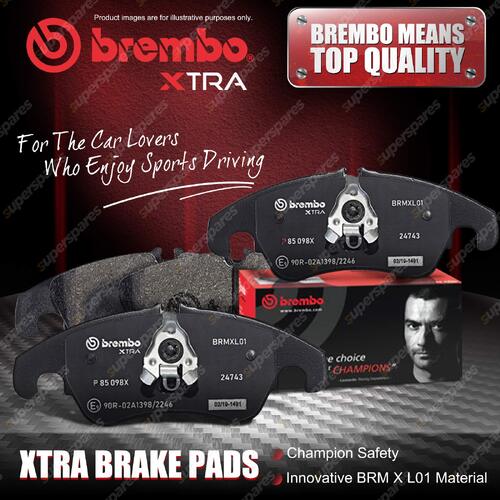 4pcs Front Brembo Xtra Brake Pads for BMW 1 Series E81 E82 E87 E88 2 Ser F45