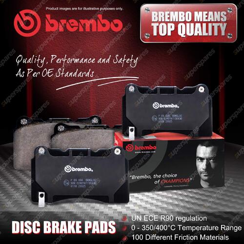 4pcs Front Brembo Disc Brake Pads for Mini Mini R55 R56 R57 R58 R59 R60 R61